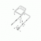 XF 9000 Cross Tour Задний бампер и багажник в сборе   (ctusb  /  ctuso)