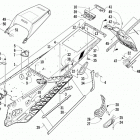 XF 8000 SP LTD Тунель ,задний бампер и брызговик