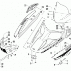 Bearcat 570 XT Капот,ветровое стекло и передний бампер  (International)