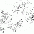 F 1100 Sno Pro LTD Поддон и обтекатели