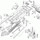 M 1100 Тунель ,задний бампер и брызговик