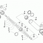 F 800 LXR Задняя подвеска ,задний амортизатор