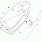 F 800 Sno Pro RR Сидение