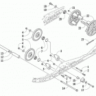 F 1100 Sno Pro LTD Вспомогательные колеса