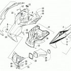 XF 800 LXR Капот и воздуховоды