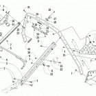 Bearcat 570 XT Крепление рулевого управления