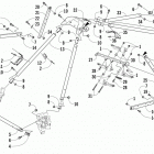 F 800 LXR Крепление рулевого управления