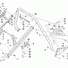 TZ1 Turbo LXR Крепление рулевого управления