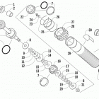 M 1100 Задняя подвеска ,задний амортизатор