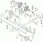 Sno Pro 500 Вспомогательные колеса