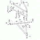Sno Pro 600 FTP Рычаги подвески и стабилизатор