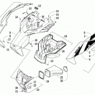 F 800 Sno Pro FTP Капот и воздуховоды