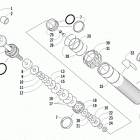 Sno Pro 500 Передний амортизатор
