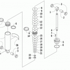 F 1100 Sno Pro LTD Задняя подвеска ,задний амортизатор