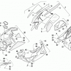 F 1100 LXR Поддон и обтекатели