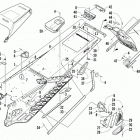 XF 800 LXR Тунель ,задний бампер и брызговик