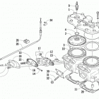 Sno Pro 600 FTP Цилиндр и головка