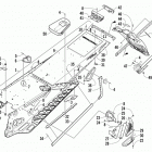 XF 800 Sno Pro FTP Тунель ,задний бампер и брызговик