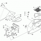 XF 800 Cross Tour Ветровое стекло и панель инструментов