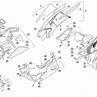 M 1100 Turbo Sno Pro LTD FTP Поддон и обтекатели