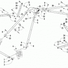Sno Pro 600 FTP Крепление рулевого управления