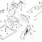 T570 Задний бампер, багажник, брызговик и задний фонарь(fcosb...