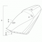 Sno Pro 600 FTP Сидение