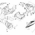 M 1100 Капот и воздуховоды
