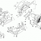 M 1100 Turbo HCR Поддон и обтекатели