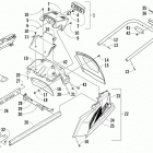 Bearcat 570 Задний бампер ,багажник и фонарь