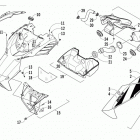 F 1100 SnoPro FTP Капот и воздуховоды