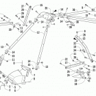M 1100 Turbo HCR Крепление рулевого управления