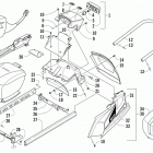 TZ1 LXR Задний бампер ,багажник