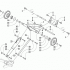 XF 800 Cross Tour Задняя подвеска ,задний рычаг