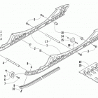 XF 1100 LXR Рельс скольжения и гусеница