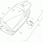 F 800 Sno Pro LTD Сидение