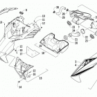 XF 1100 LXR Капот и воздуховоды