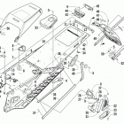 XF 1100 Turbo LXR FTP Тунель ,задний бампер и брызговик