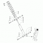 Bearcat Z1 XT GS FTP (Groomer Special) Передний амортизатор