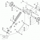 M 1100 Задняя подвеска ,задний рычаг