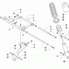 Bearcat Z1 XT GS FTP (Groomer Special) Задняя подвеска , амортизатор