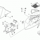 M 1100 Ветровое стекло и панель инструментов