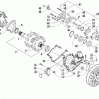 TZ1 LXR Вал привода трака