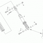 TZ1 LXR Передний амортизатор