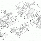 F 800 LXR Поддон и обтекатели