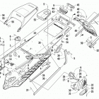XF 1100 Turbo Sno Pro LTD Тунель ,задний бампер и брызговик