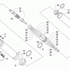M 800 Sno Pro LTD Передний амортизатор
