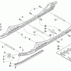 M 1100 Рельс скольжения и гусеница