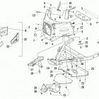 M 800 HCR Передний бампер и рама