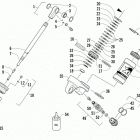 Sno Pro 600 FTP Задняя подвеска задний амортизатор (prusg  /  prosg)